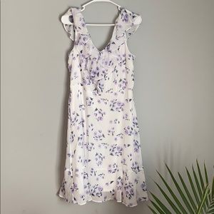 DKNY CHIFFON FLORAL DRESS